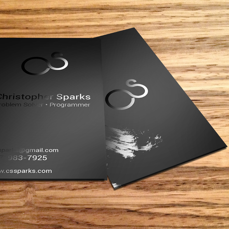 380 GSM Card Stock With Matt Lamination & Both Side Spot UV Effect Rang